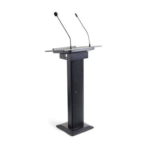 Lectern & PA Combined - Black