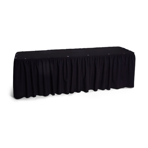 Table Skirt - Black 3m